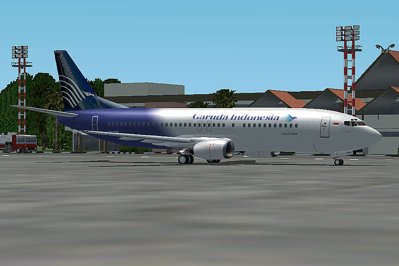 Boeing 737-400 Garuda Indonesia New Livery Boeing 737-400 Garuda Indonesia New Livery Pk-G