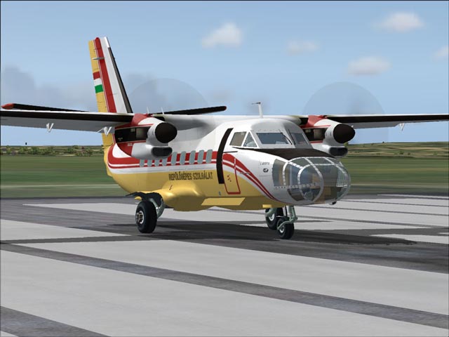 Pannon Wings Design Team Let L-410 Fg For Ms Flight Simulator 2004 - Model Version 1.0 Aut