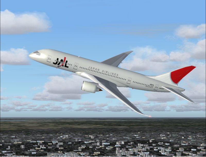 Boeing 7E7-800 Dreamliner In Japan Airlines Livery