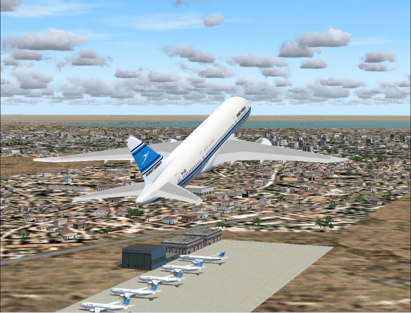 Boeing 7E7-800 Dreamliner In Kuwait Airways Livery