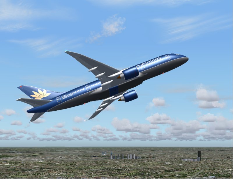Boeing 7E7-800 Dreamliner In Vietnam Airlines Livery