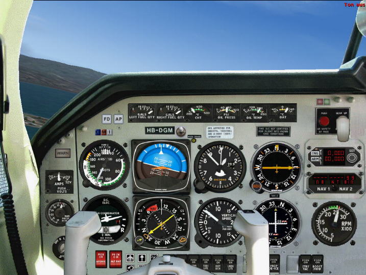 Www.fs-Cockpit.de.vu Mooney 252 Tce Cockpit This Is A Picturerealistic Panel Of A Mooney 2