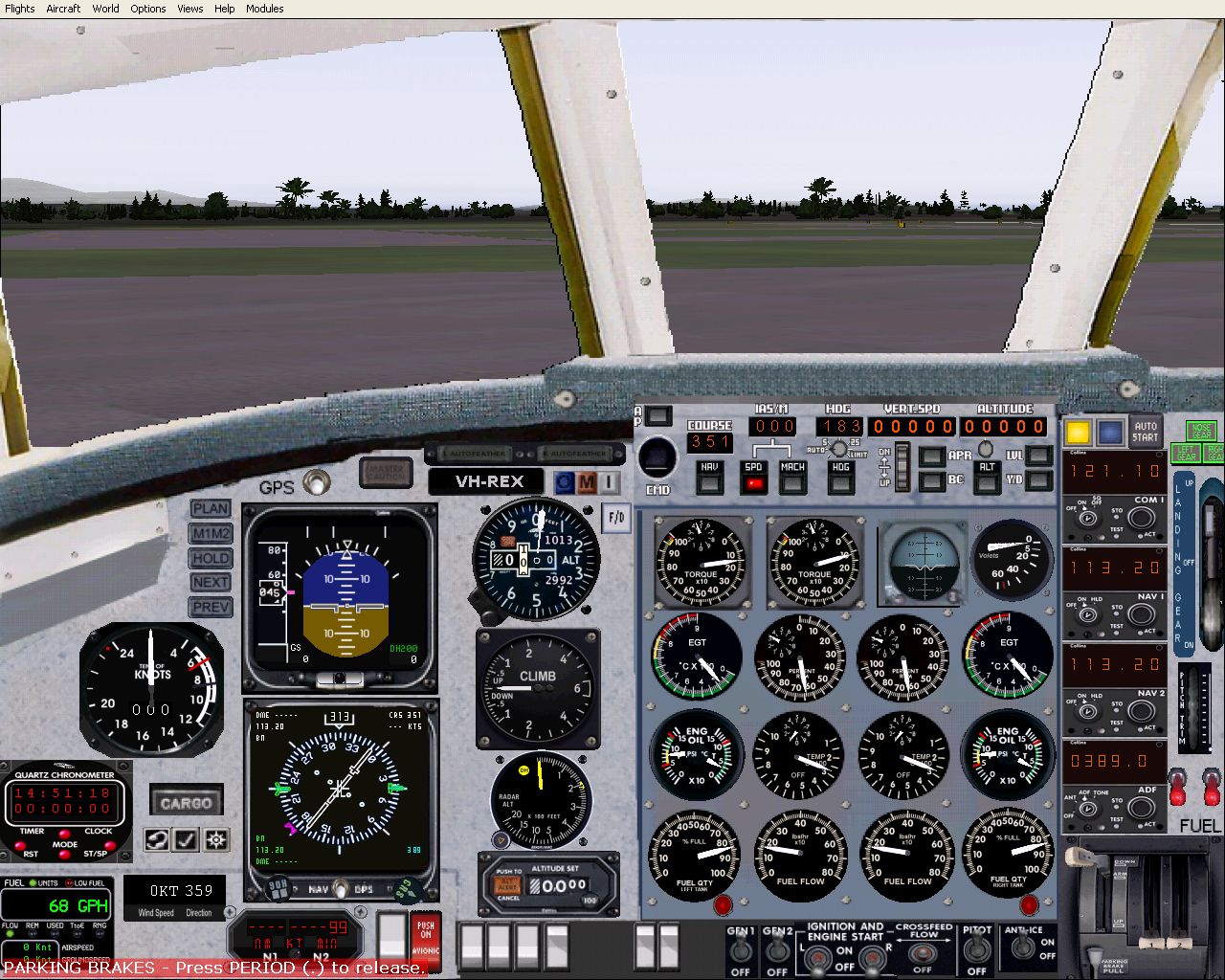 Metroliner Iii Panel For Fs2004