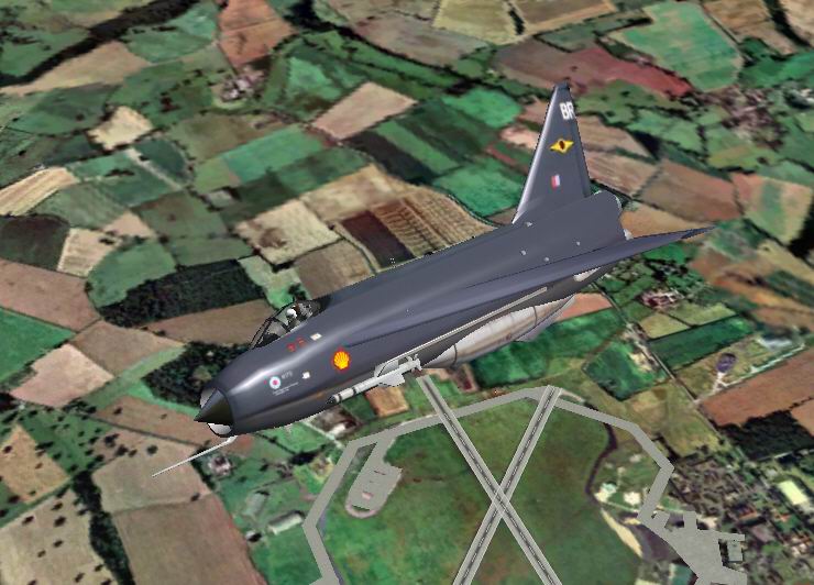 Fs2002/Fs2004 English Electric Lightning It Is The First Supersonic Jet From Britain That