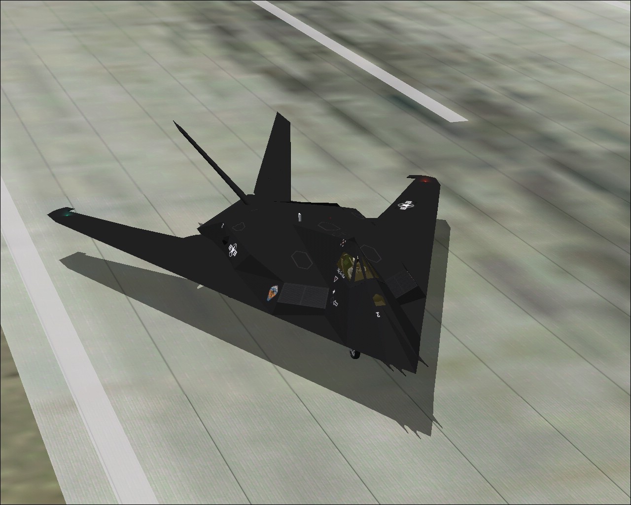 Fs2004 Gmax F-117 Nighthawk Fix Fixed Flight Model For Easier Takeoff And Flying, Added Bo — 1