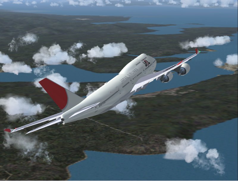 Boeing 747-446 In Japan Airlines New Livery, Registration Ja8088; Utilizing Melvin Rafis O