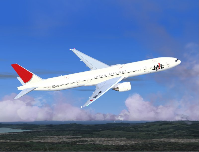 Boeing 777-346 In Japan Airlines New Livery, Registration Ja731J; Utilizing Melvin Rafis O