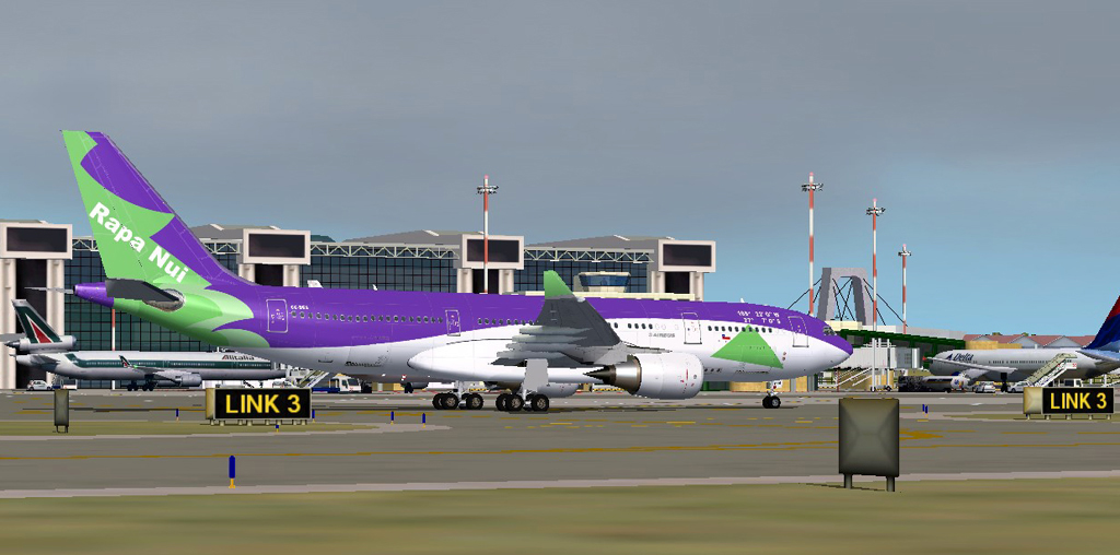 Repaint Airbus A330-200Ge Project Opensky Airbus A330-200Ge No Satcom Version 2 Rapa Nui (