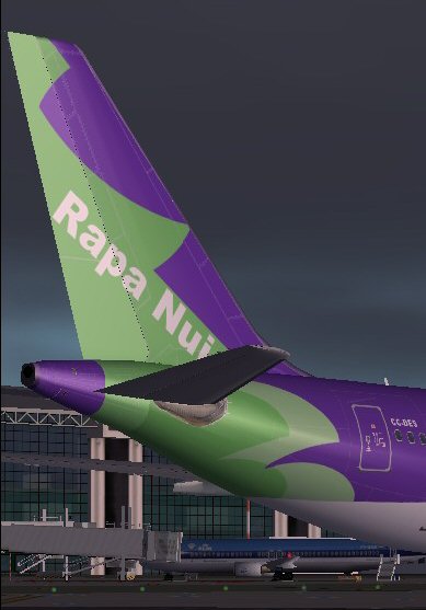 Repaint Airbus A330-200Ge Project Opensky Airbus A330-200Ge No Satcom Version 2 Rapa Nui (
