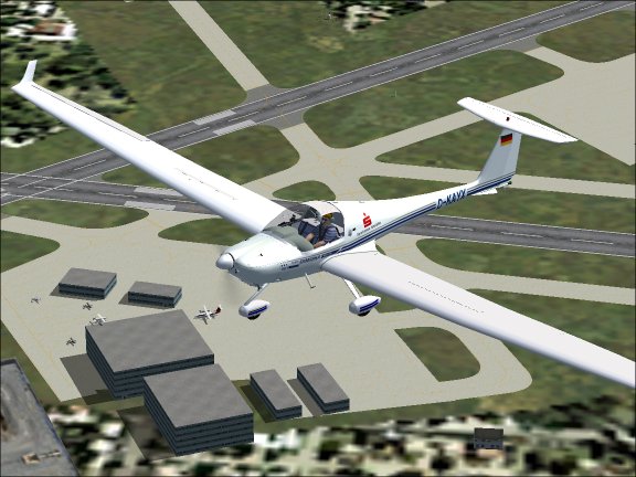 Fs2004 Diamond Hk36 Motor Glider Ver 1.6 Ttc115 Super Dimona Reg_Id: D-Kayx — 1