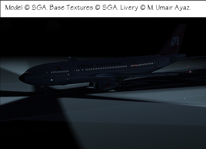 Fs2002 Fs2004 Indian Airlines Airbus A300B4-200