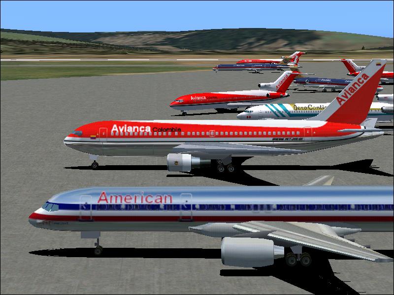 This Is An Update For Aisouthamerica_Lfpp_Pakcage, This File Adds Big Size Airplanes Such