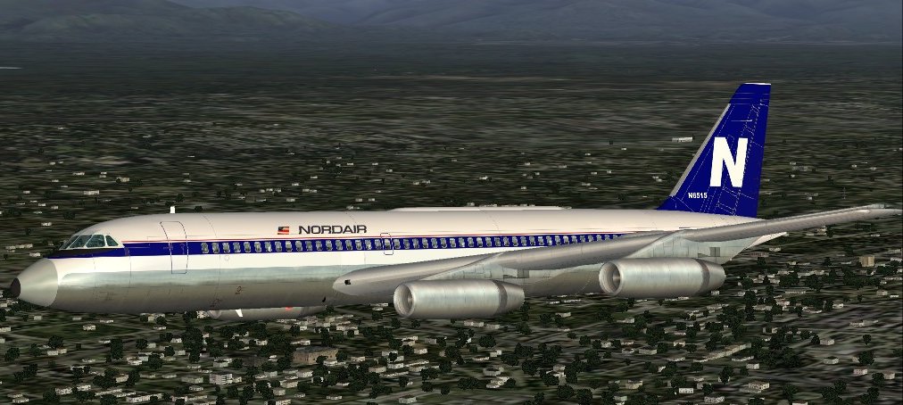 Fs2004 Convair Cv990A Nordair Canada Original By Erick Cantu