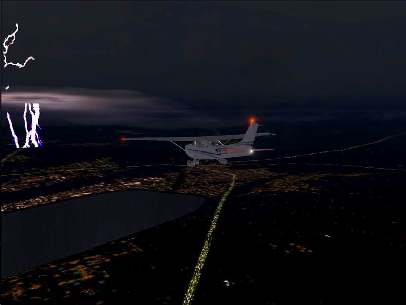 Set 1 Of 5 Real Life Lightning Fs2004 These New Textures Were Derived From Real Life Shots — 1