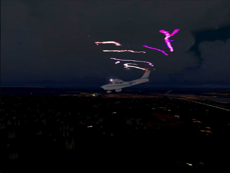 Set 1 Of 5 Real Life Lightning Fs2004 These New Textures Were Derived From Real Life Shots