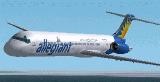 Mcdonnell Douglas Md-82 In The New Colours Of Las Vegas Based Allegiant Air — 1