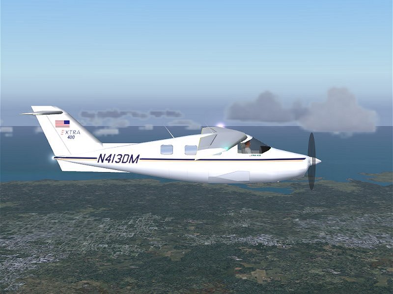 Extra 400 For Fs2004 Model Designed By Dee Waldron Panel Designed By Michael Verlin And Ma