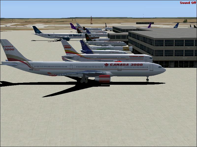 Ai-Traffic For Canada , This Bundle Includes Aircrafts Models And Textures Of Canadian Air