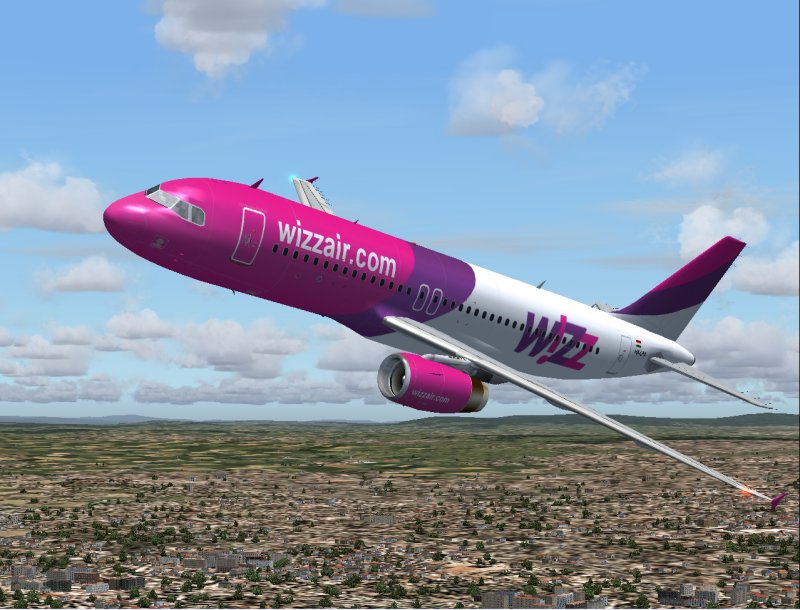 Airbus A320-210 (Iae V2500 Engines) In Wizzair Livery, Registration Ha-Lpa; Utilizing Ifdg