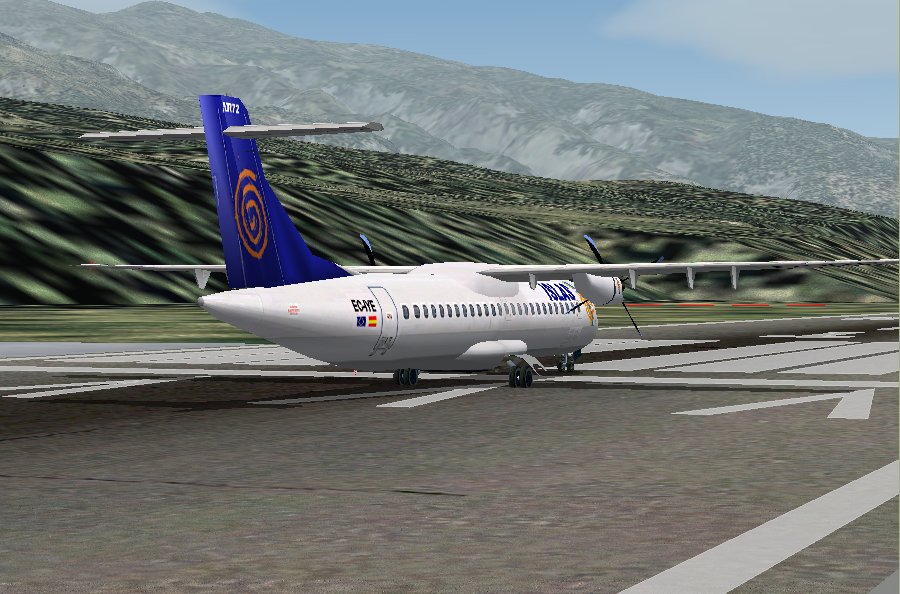 Fs2004 Atr72-200 And 500 Models Model Of The French Built Atr-72, With Both The 200 And 50