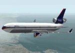 Fs2002 Delta Air Lines Mcdonnell Douglas Md-11