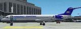 Fs2002/Fs2004 Aerolineas Argentinas Fokker 100 Tay620-15 Model Based On Official Fokker F1