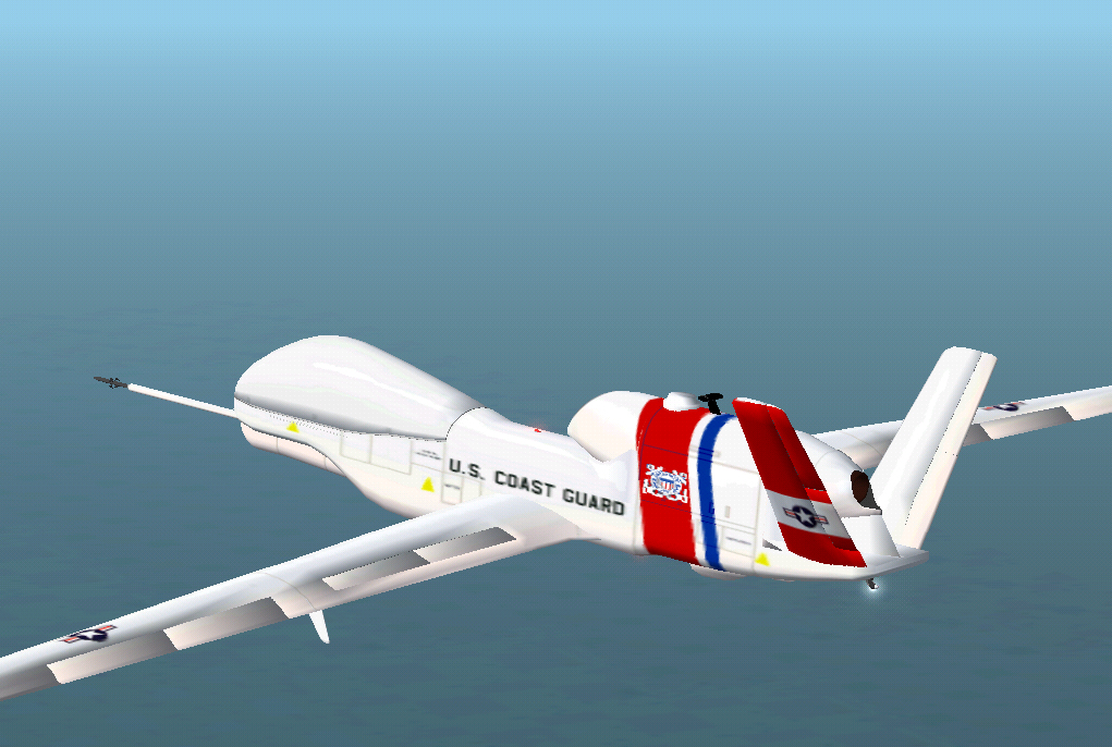 Vuscg Rq-4A Global Hawk Http://Www.vuscg.org Fs2002 Orginal Aircraft By Kazunori Ito, Repa