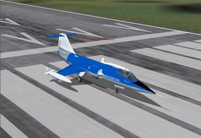 Fs2004 F-104 Team Starfighters Team Starfighters Is Based On Two F-104