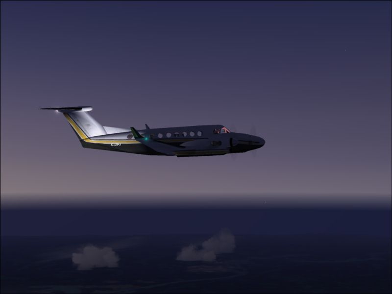 Fs2004 King Air 2D Panel