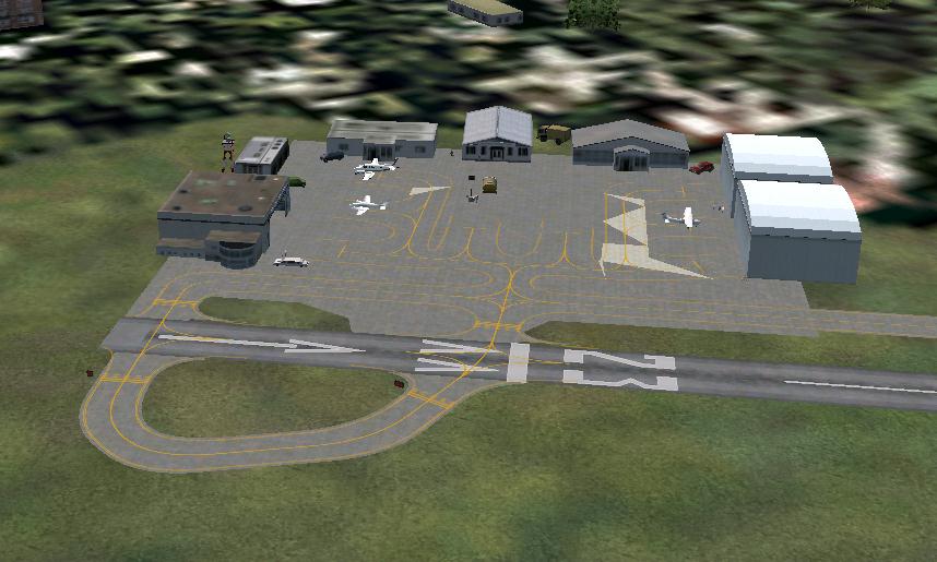 Fs2004 Scenery-Camden County Airport (19N) Serves Berlin And Camden County Nj And Is Owned