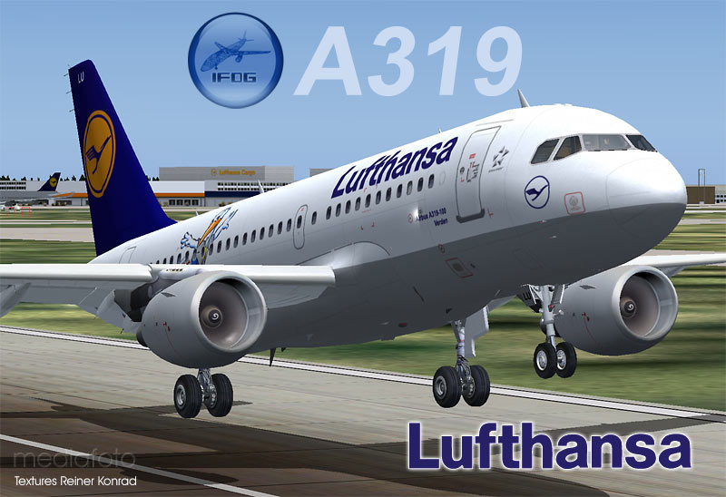 Fs2004 Lufthansa Lu A319-114 Ifdg Is Proud To Present The Airbus A319