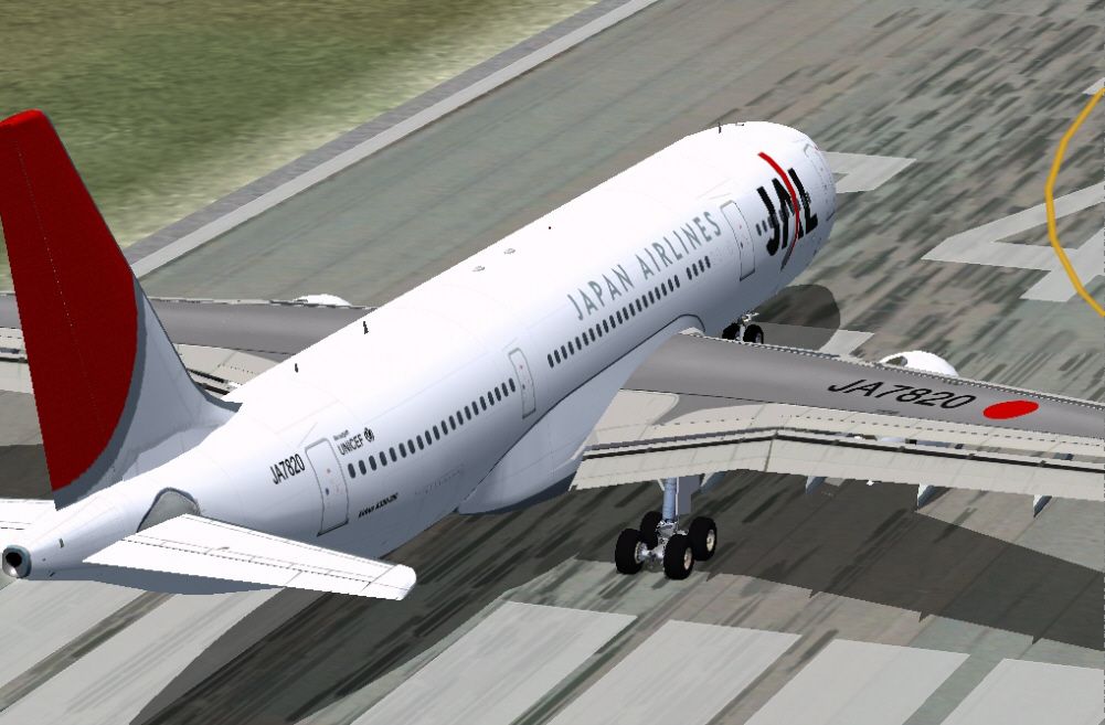 Japan Airlines A330-200 Ge Project Open Sky Model Panel: Flight Simulator B777-300 Panel S