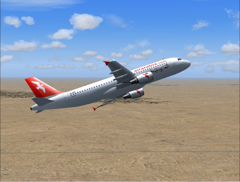 Airbus A320-200 In Air Arabia Livery, Including All Three Of Air Arabias Fleet, A6-Aby (Wh