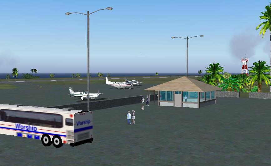 Fs2004-Hana Airport (Phhn), Maui, Hawaii