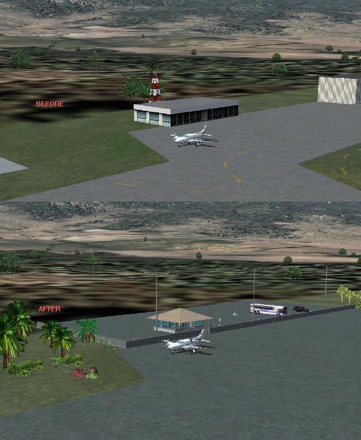 Fs2004-Hana Airport (Phhn), Maui, Hawaii