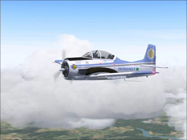 Flight Simulator 2004 North American T-28D Intromet