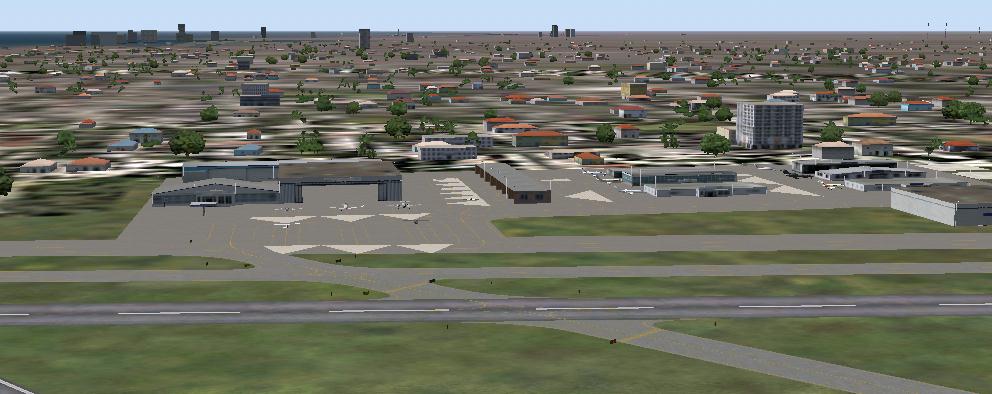 Fs2004 Scenery-Pompano Beach Airpark Airport Serves Pompano Beach And Broward County And I