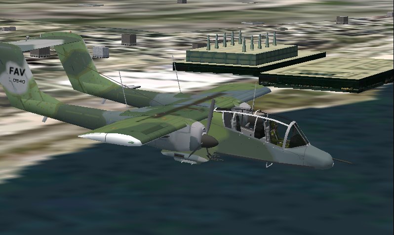 Fs2002/2004 Ov-10A Bronco Fav This Is A Pack Whit Two Planes Whit Diferent Scheme (Slep Pr