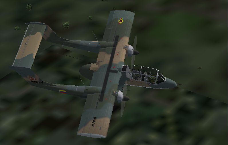 Fs2002/2004 Ov-10A Bronco Fav This Is A Pack Whit Two Planes Whit Diferent Scheme (Slep Pr