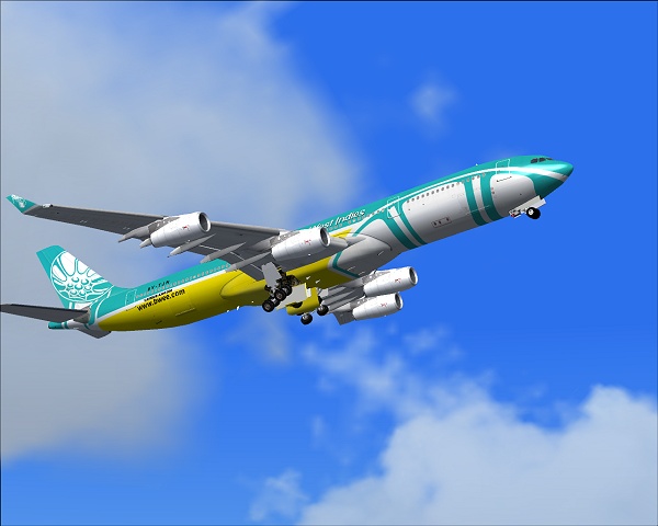 Project Opensky Airbus A340 Version 1 For Fs2004 Exclusively