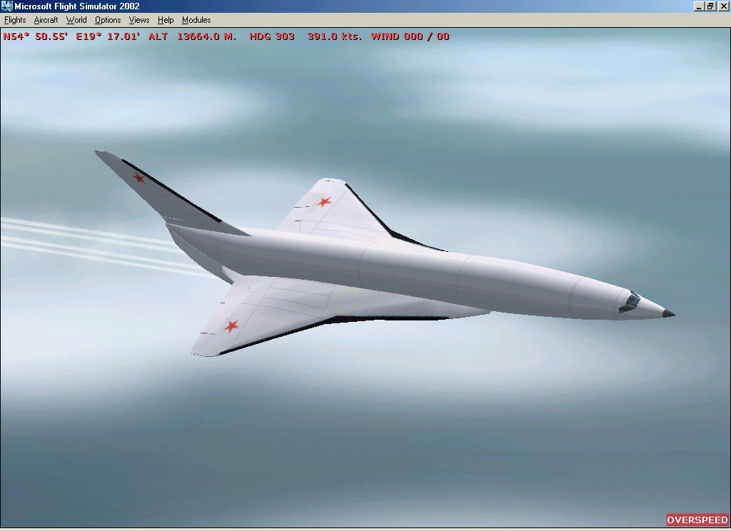 Tu-360 Hypersonic Bomber For Fs2004 The Tu-360 Was Designed In The Tupolev Okb During The