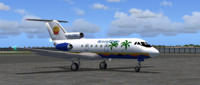 Fs2002 Yak-40 By Samdim This Model Is For Traffic Only