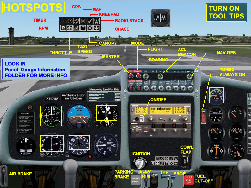 Fs2004 Diamond Hk36 Motor Glider Ttd115 Super Dimona Day Flyer Reg_Id: N274Jh Out Of Princ