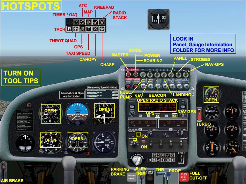 Fs2004 Diamond Hk36 Motor Glider Ttd115 Katana Xtreme Reg_Id: N40440 A Private Aircraft Ba — 1