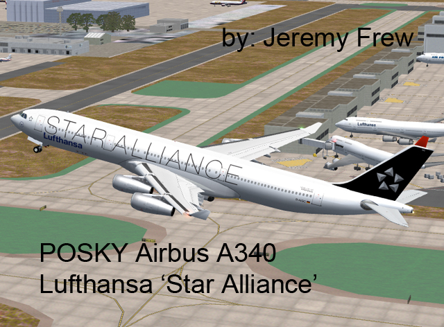 Project Opensky Airbus A340 Version 1 For Fs2004 Exclusively