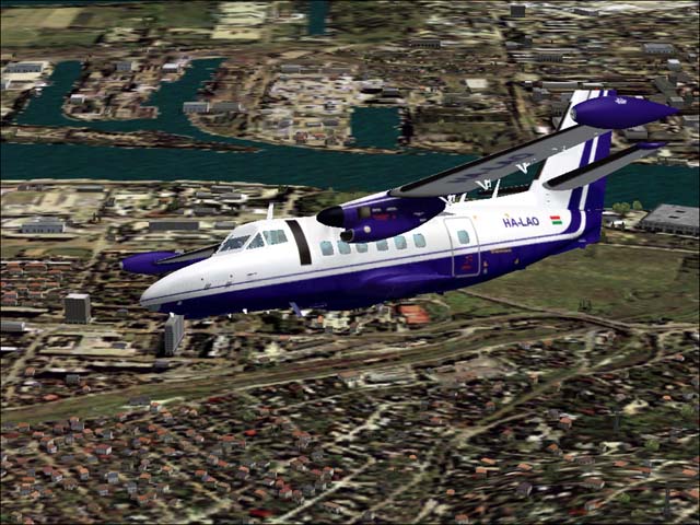 Pannon Wings Design Team Let L-410 Uvp-E For Ms Flight Simulator 2004 - Model Version 1.0