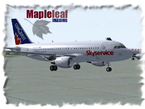 Ifdg Skyservice/Conquest A319 Flightsim Version:fs2004 Repainted By:shane Strong Original