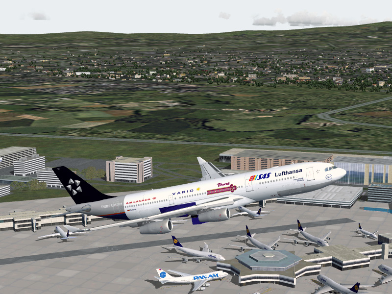 Project Opensky Airbus A340 Version 1 For Fs2004 Exclusively