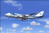 Fs2004 Aerolineas Argentinas (Oc) Boeing 747-400 Repainted Textures (Plus Other Required F — 1