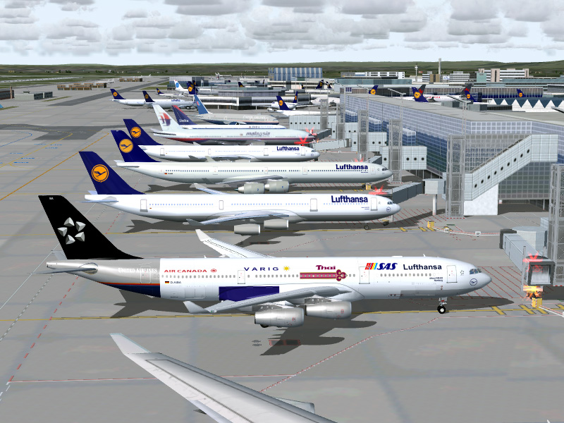 Project Opensky Airbus A340 Version 1 For Fs2004 Exclusively